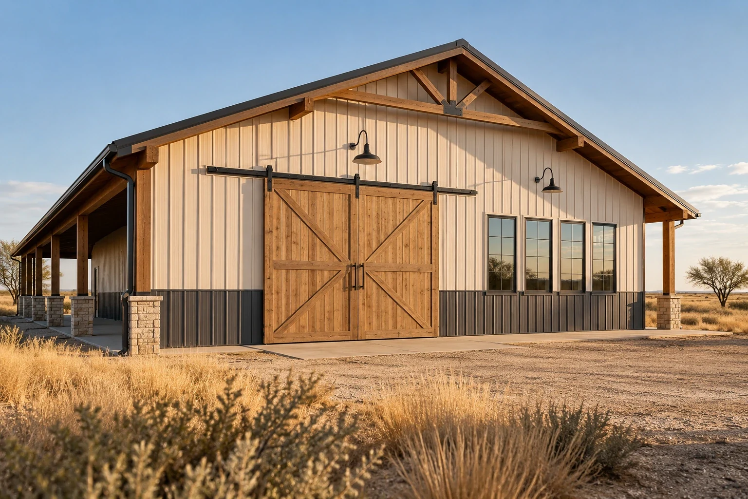 Custom Pole Barn Doors & Windows