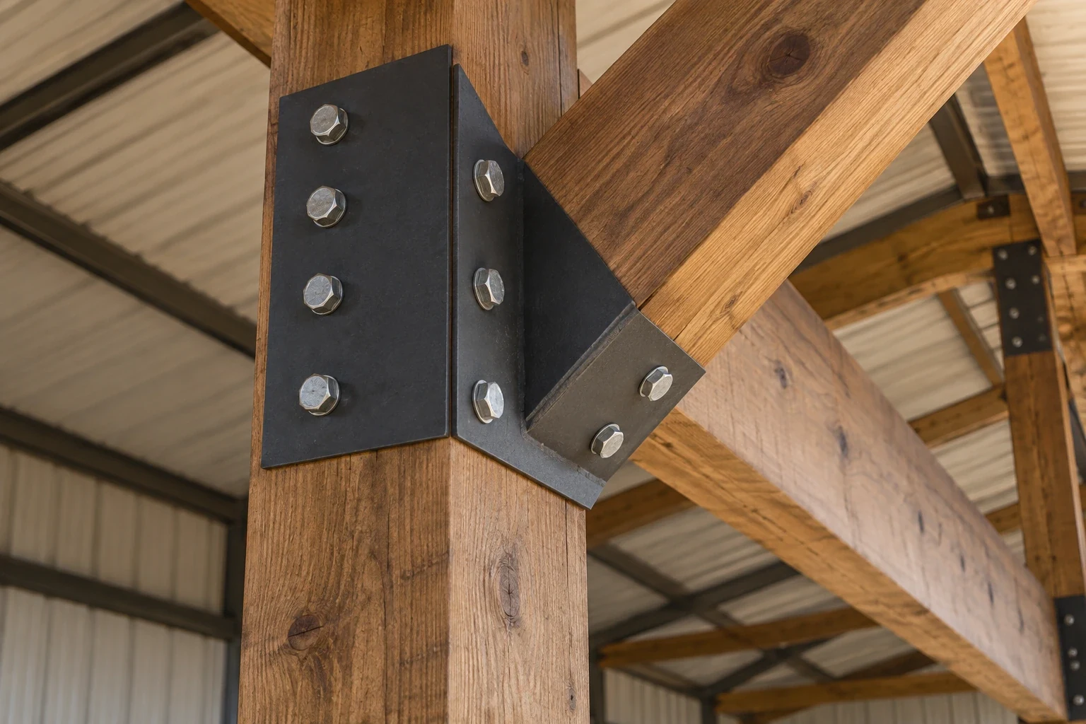 Machine Sheds & Equipment Storage detail, Lubbock TX