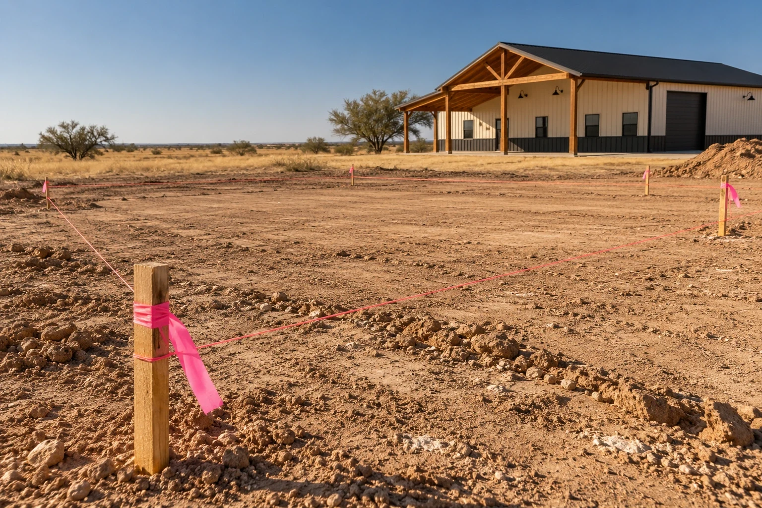 Pole Barn Design & Planning detail, Lubbock TX
