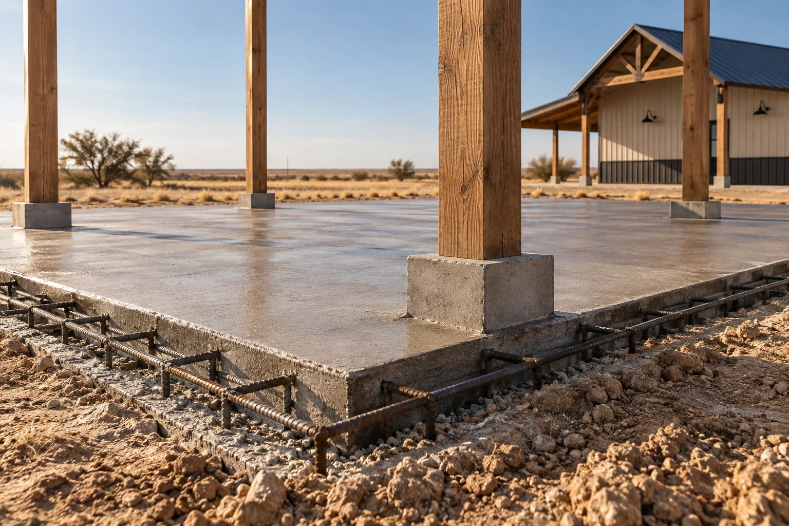 Pole Barn Foundation & Concrete Work