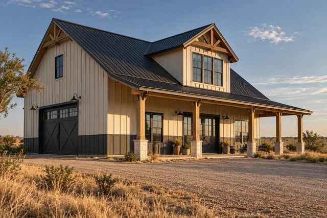 Pole Barn Loft & Second-Story Additions pole barn near Lubbock, Texas