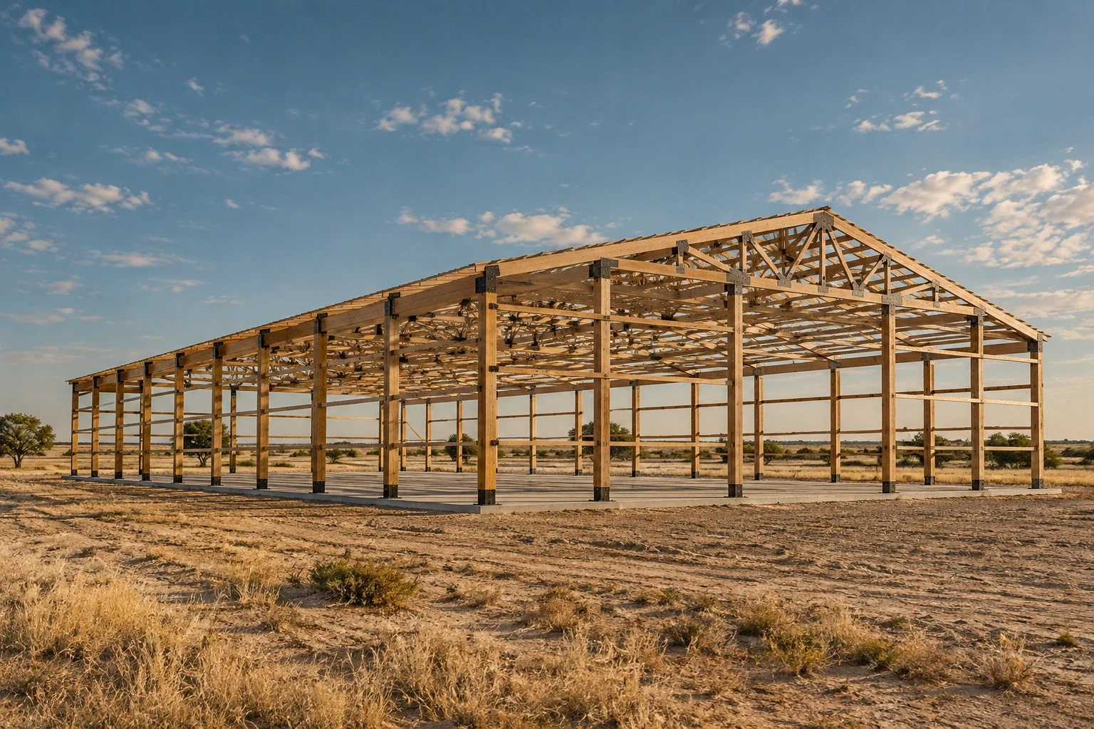 Post-Frame Building Construction