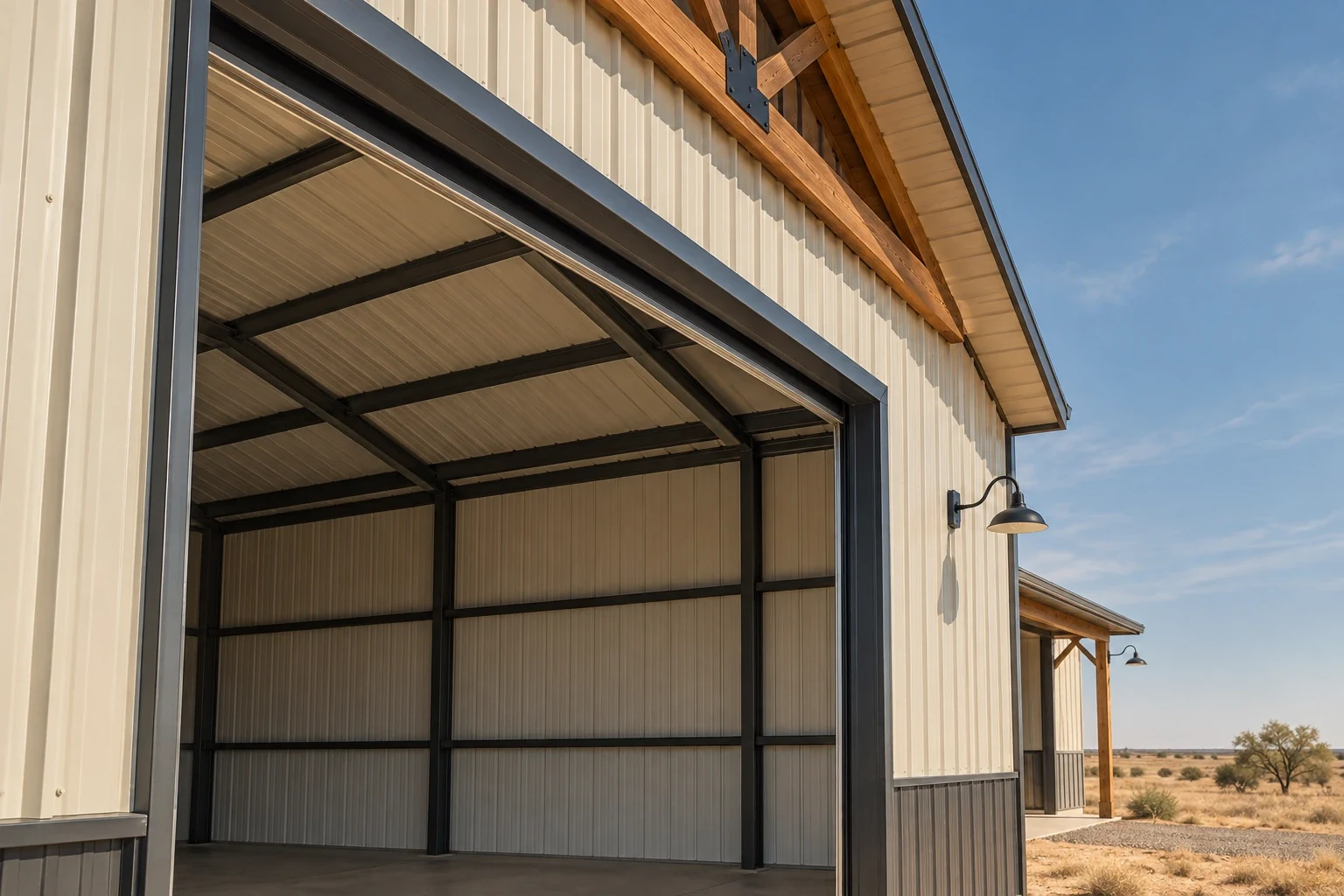 RV & Boat Storage Pole Barns detail, Lubbock TX